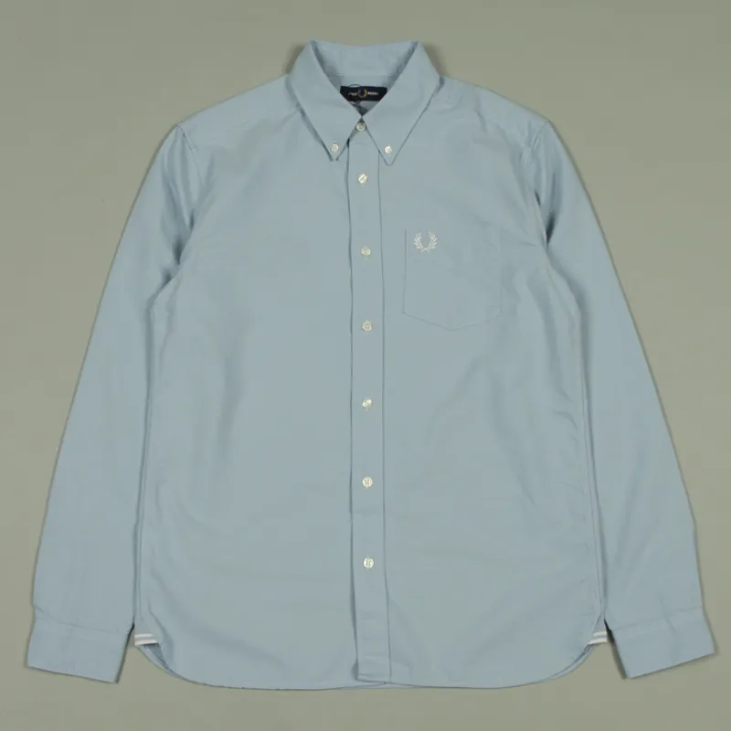 Fred Perry Oxford Shirt - Light Smoke